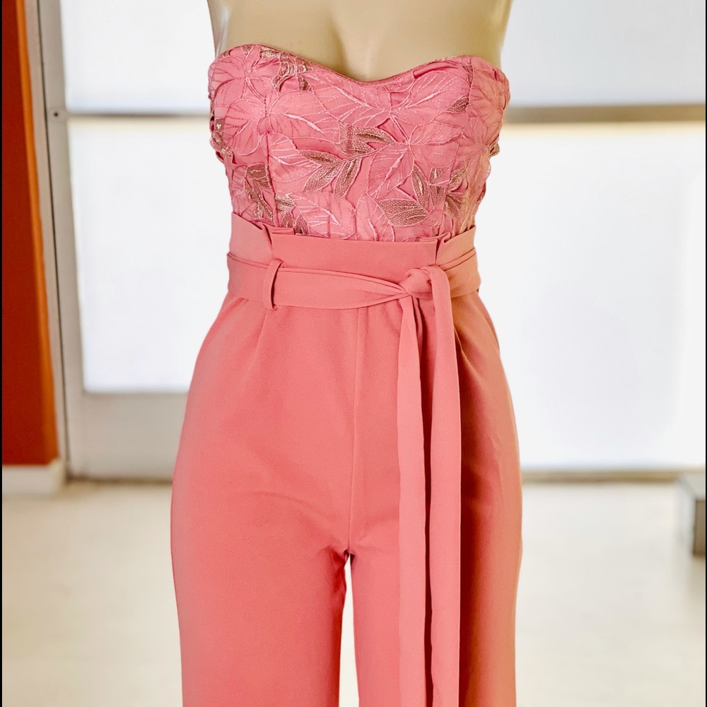 Blush jumpsuit